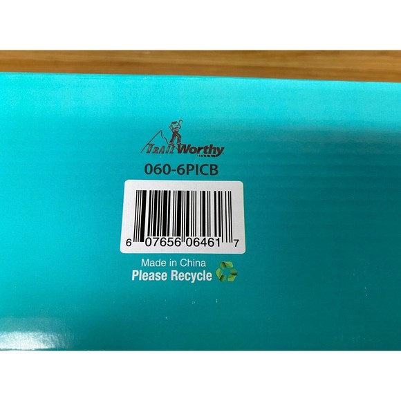 Trail Worthy 6 Pieces Thermal Cooler Soft Bag With Accessories Outdoor Camping - Picture 5 of 8